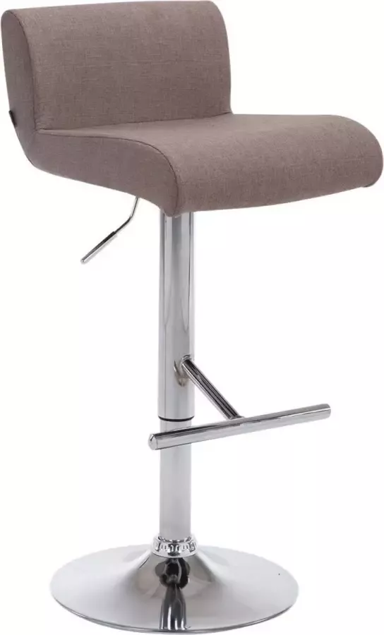 Clp California Barkruk Stof taupe