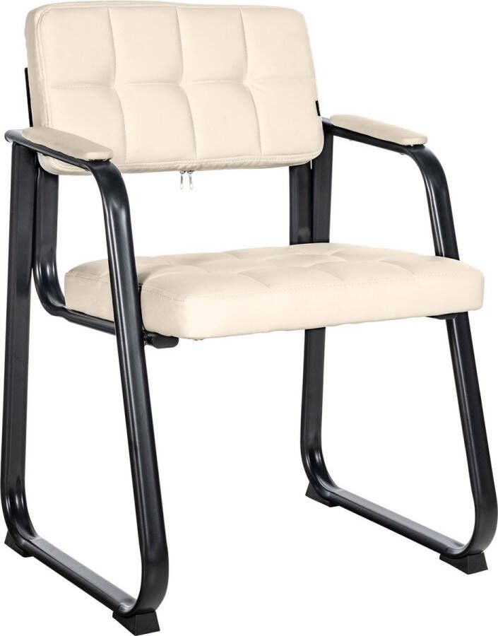 Clp Canada B Eetkamersstoel Kunstleer creme