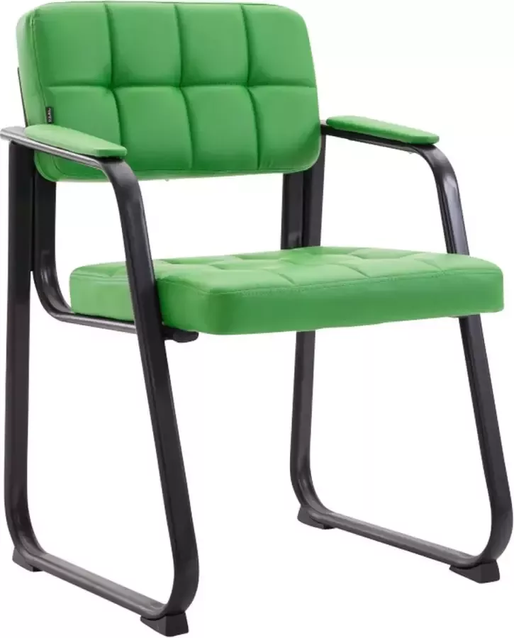 Clp Canada B Eetkamersstoel Kunstleer groen