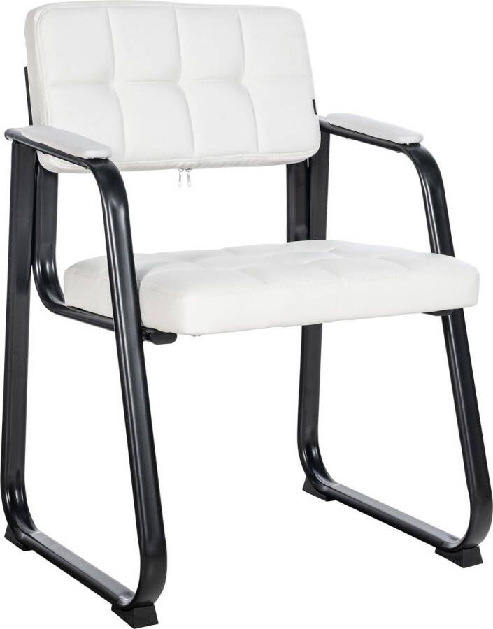 CLP Canada B Eetkamersstoel Kunstleer wit