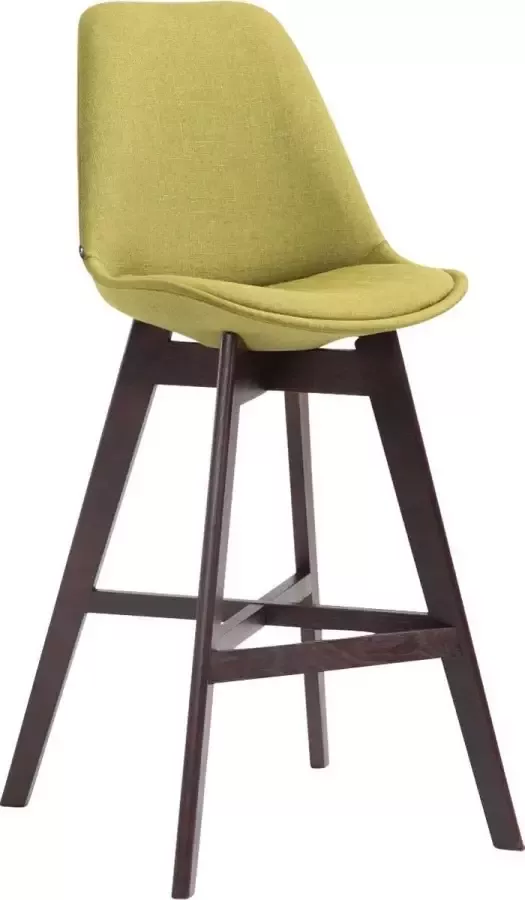 Clp Cannes Barkruk Stof groen cappuccino - Foto 2