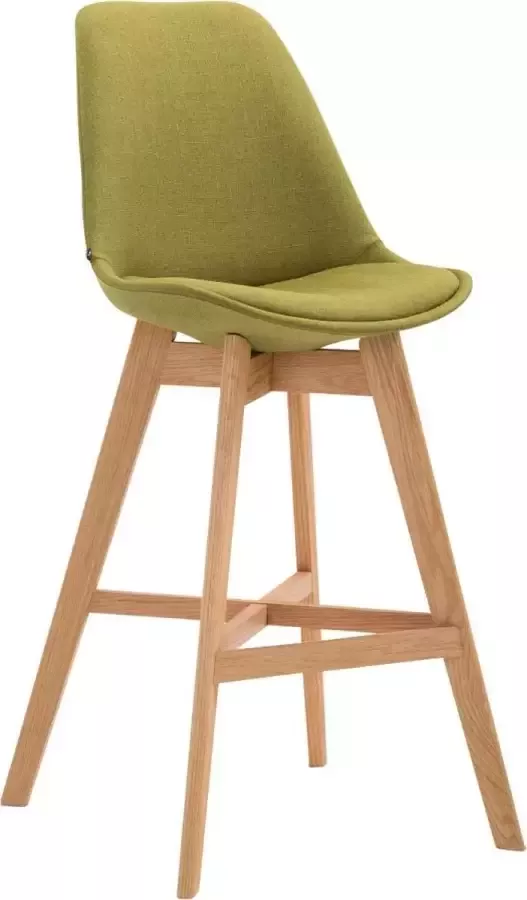 Clp Cannes Barkruk Stof groen natura