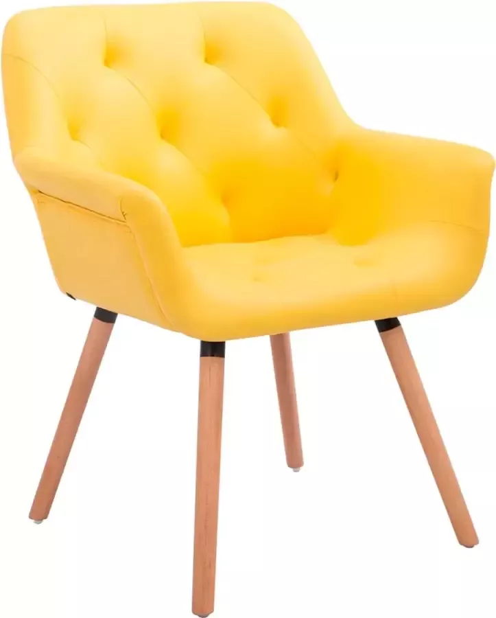 CLP Eetkamerstoel Cassidy Natura Frame Kunstleer