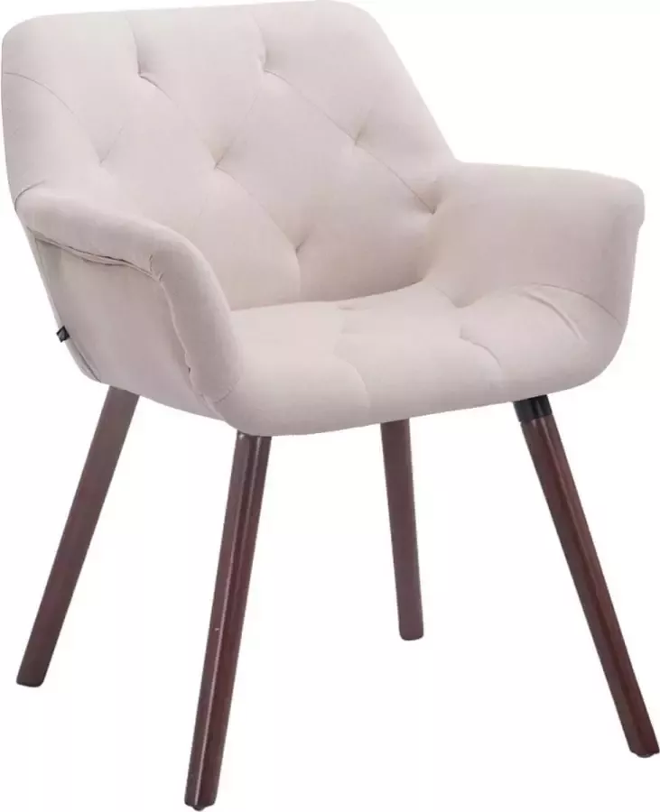 CLP Eetkamerstoel Cassidy Walnoot Frame Stof