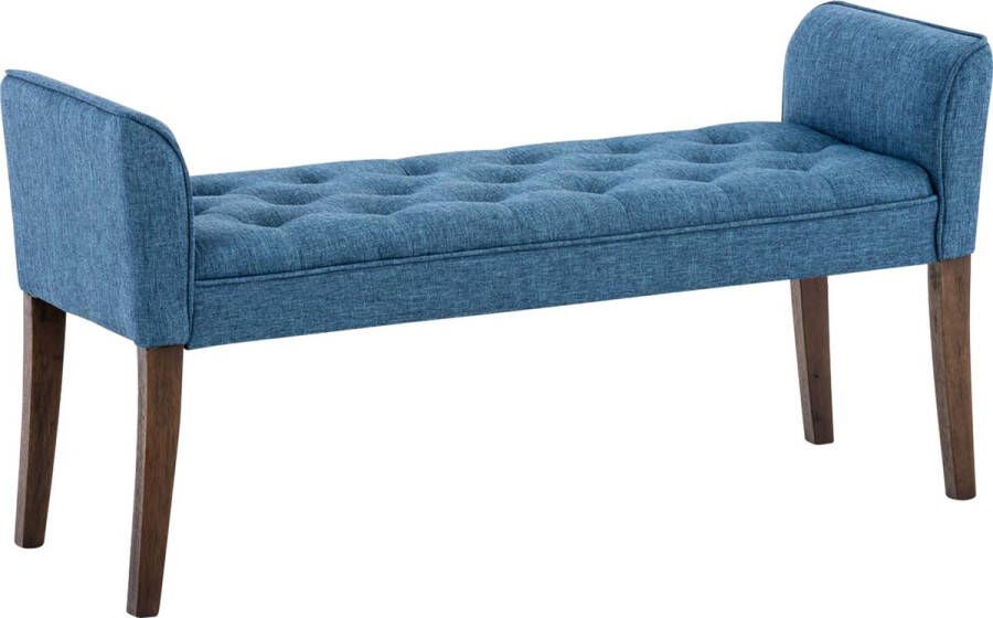 Clp Cleopatra Chaise longue Stof blauw antiek donker