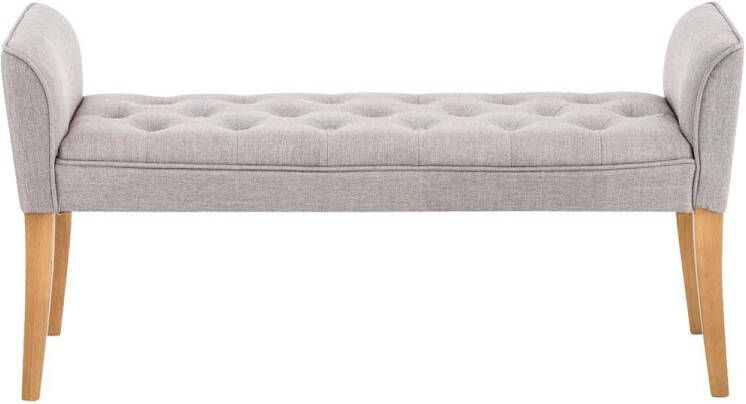 Clp Cleopatra Chaise longue Stof licht grijs antiek licht - Foto 2