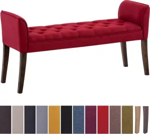 CLP Chaise longue Cleopatra Donker Bruin Frame Stof