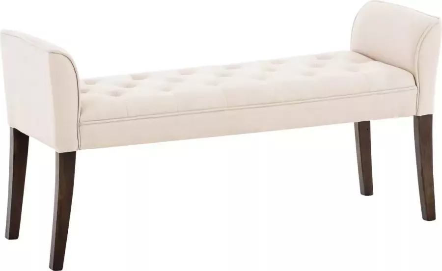 CLP Chaise longue Cleopatra Licht Bruin Frame Stof - Foto 2