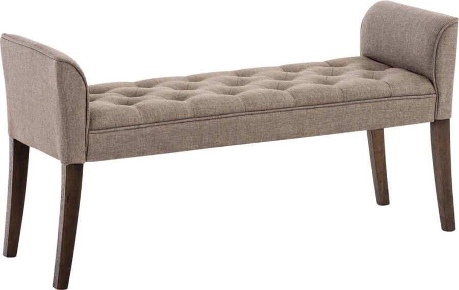 Clp Cleopatra Chaise longue Stof taupe antiek donker - Foto 1