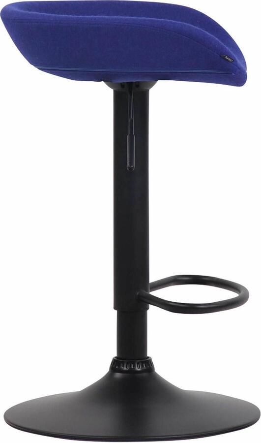 CLP Anaheim Barkruk Vilt zwart blauw