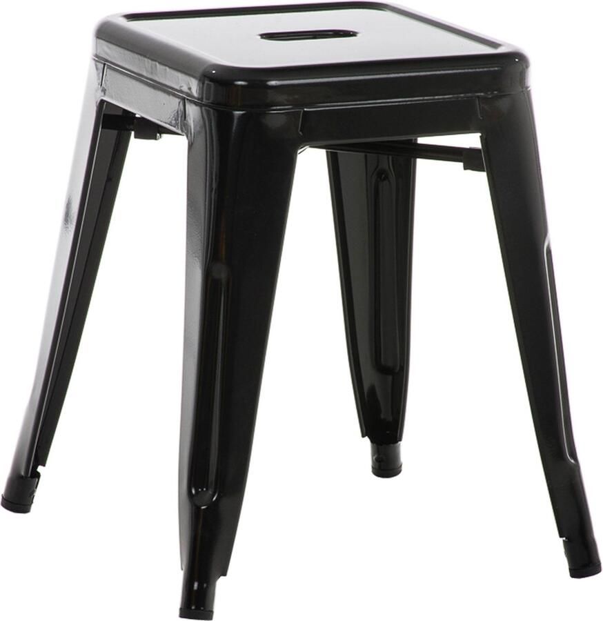 CLP Armin Hocker Kruk Metaal zwart