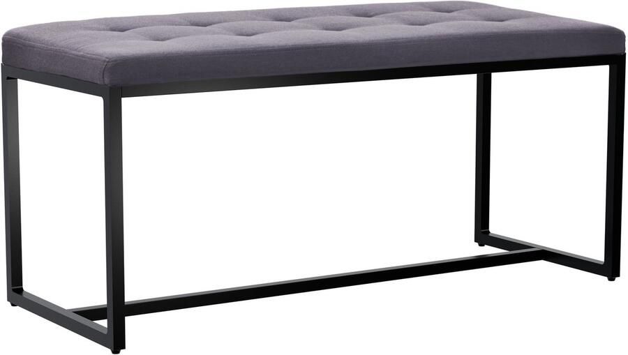 CLP Barci 2-zitsbanken woonkamer donkergrijs