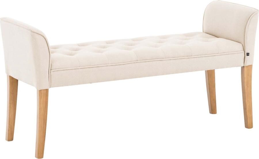 Clp Cleopatra Chaise longue Stof creme antiek licht