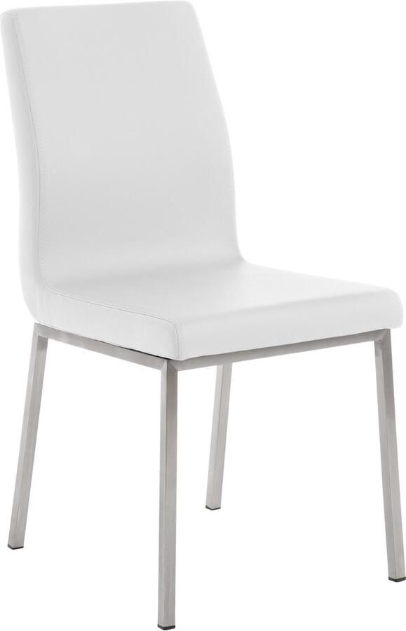 Clp Colmar Eetkamerstoel Kunstleer wit