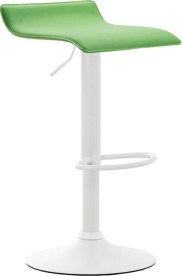 Clp Dyn V2 Barkruk Kunstleer groen Wit