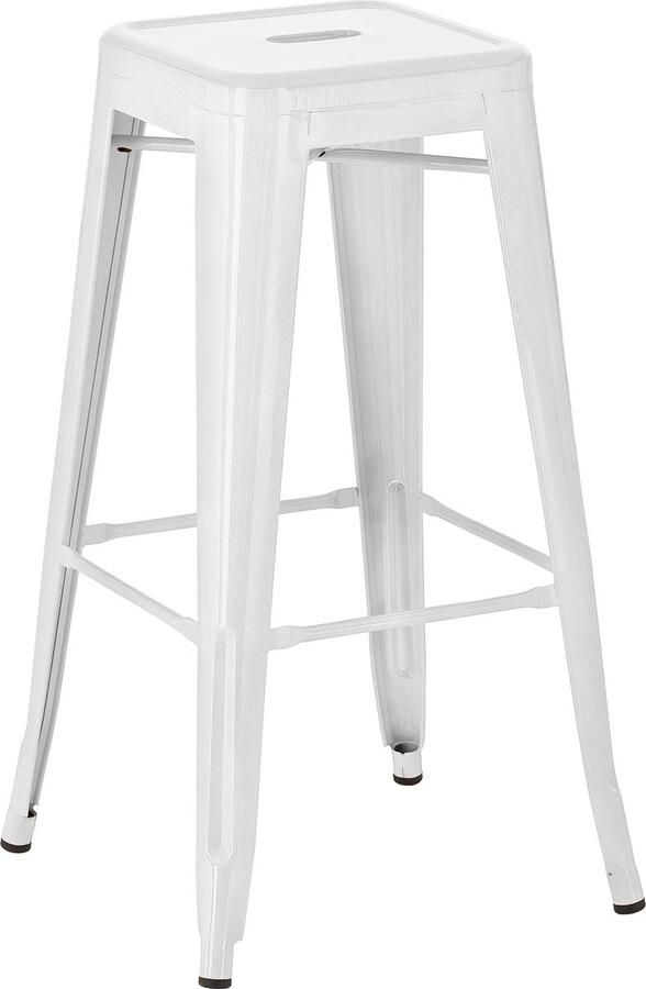 CLP Joshua Barkruk Stapelbaar Voetsteun Metaal wit natura