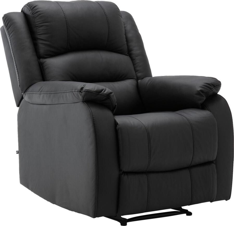 CLP Kerpen Fauteuil Imitatieleer zwart