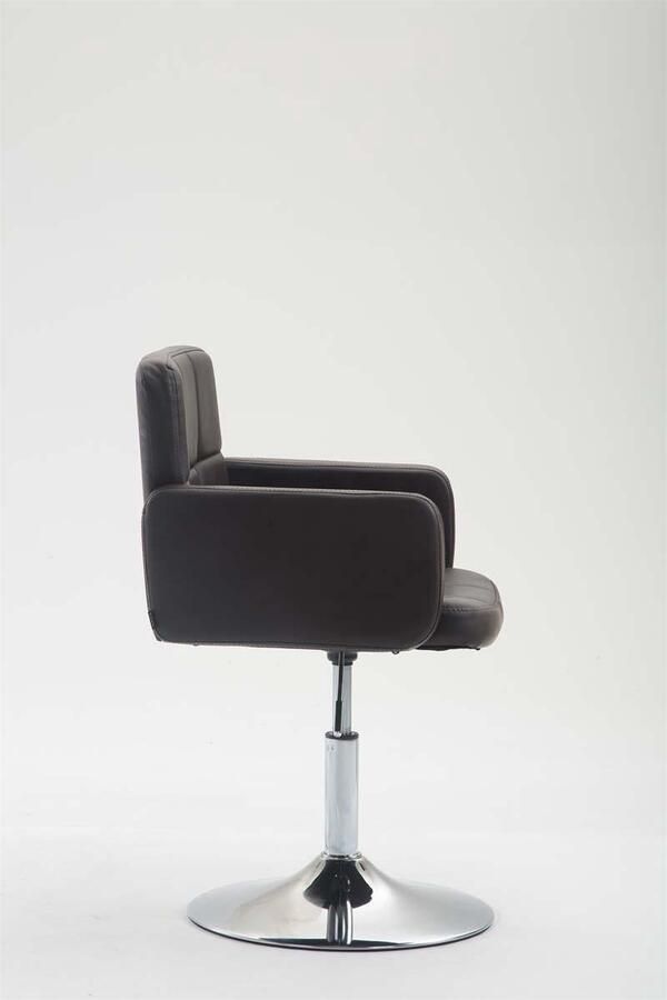 CLP Los Angeles Loungestoel Fauteuil Kunstleer bruin