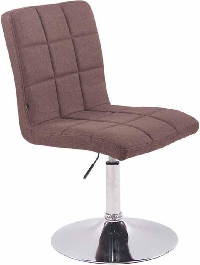 CLP Ricky Eetkamerstoel Stof bruin