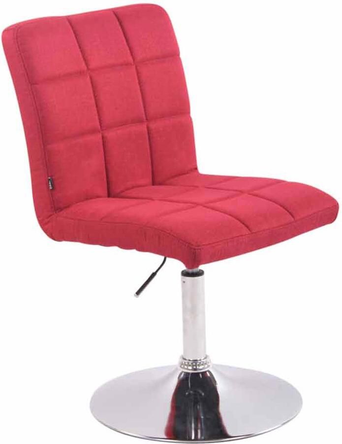 CLP Ricky Eetkamerstoel Stof rood