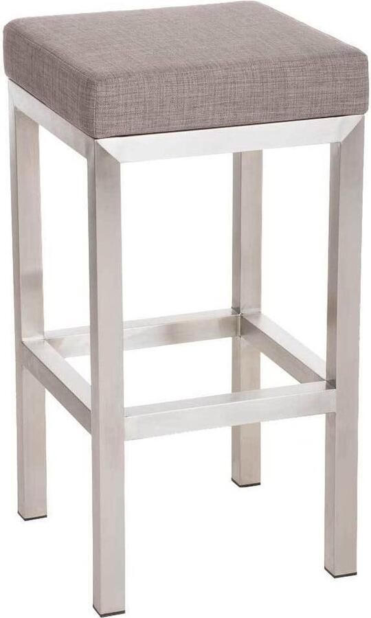 Clp Taylor E80 Barkruk Stof Grijs