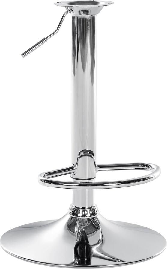 CLP XL frame voor barkrukken Versterkte barkrukkolom 8 X 8 of 10 X 10 CM gatenafstand DIY barkruk tot 150 kg chroom 10 x 10 cm