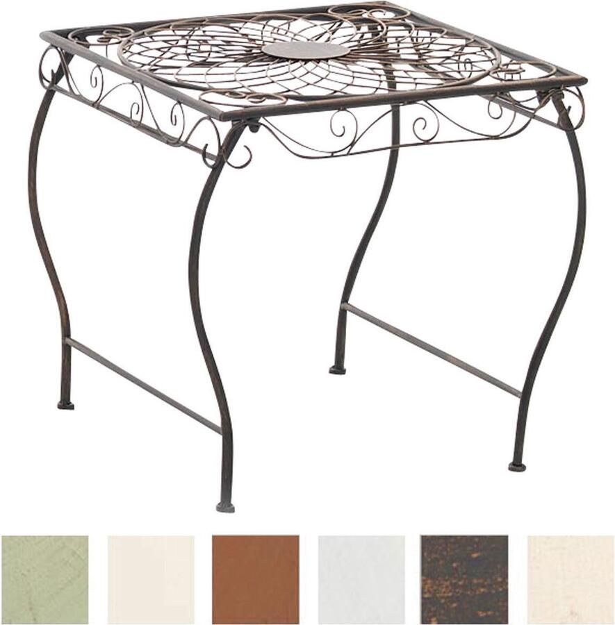 CLP Zarina Bistrotafel bronzen