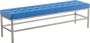 Clp design zitbank ST. PAULI gepolsterde twee- drie- of vierzitsbank vierpotig kunstleer blauw vierzitter bank (BxD): circa 160 x 40 cm - Thumbnail 2