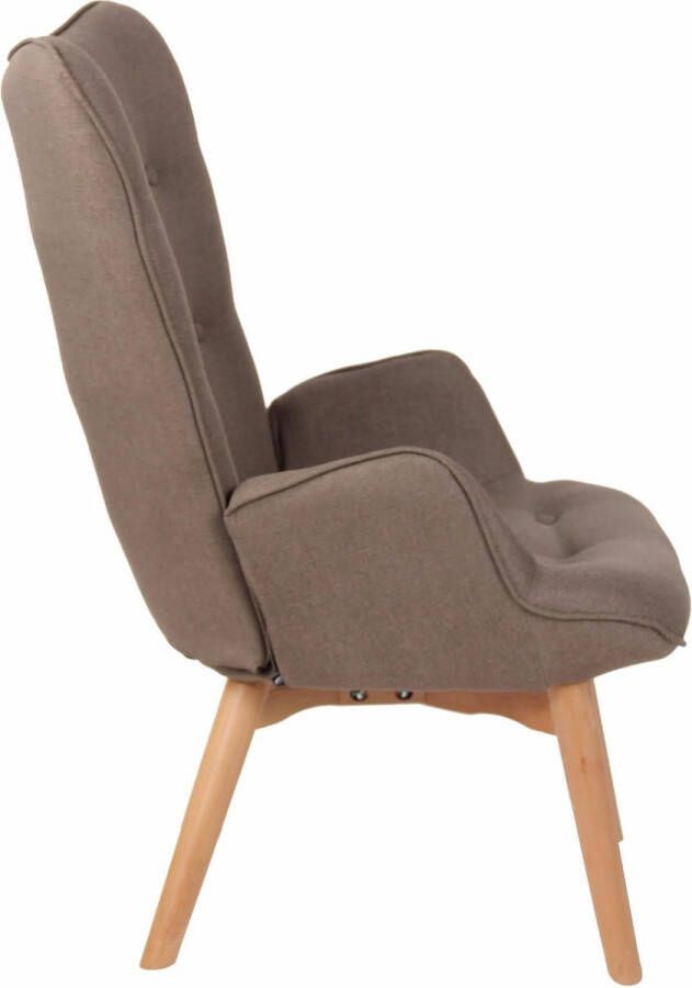 Clp Durham Lounger Stof Taupe
