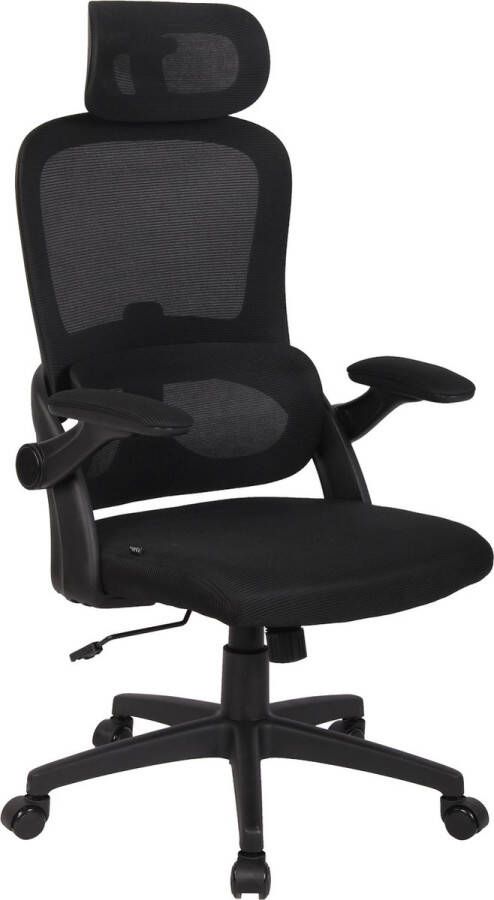 Clp Garston Bureaustoel Ergonomisch Met armleuningen Voor volwassenen zwart