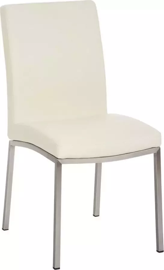 Clp Grenoble Eetkamerstoel Kunstleer creme