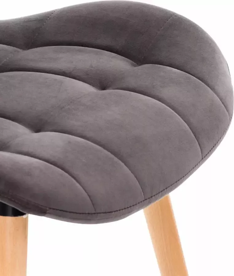 CLP Set van 4 Eetkamerstoelen Elda Fluweel