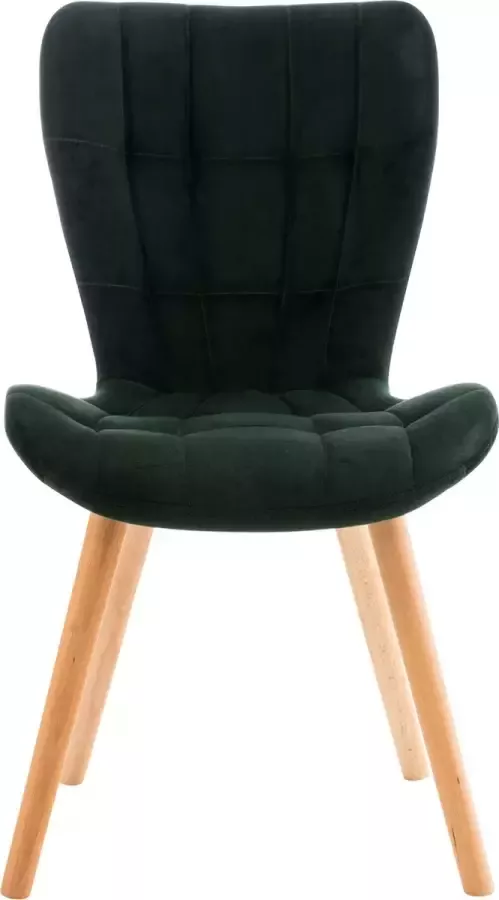 CLP Set van 4 Eetkamerstoelen Elda Fluweel