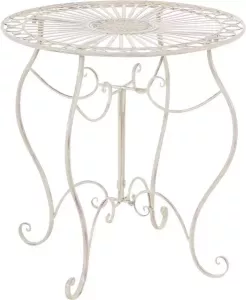 Clp Indra Tuintafel antiek creme