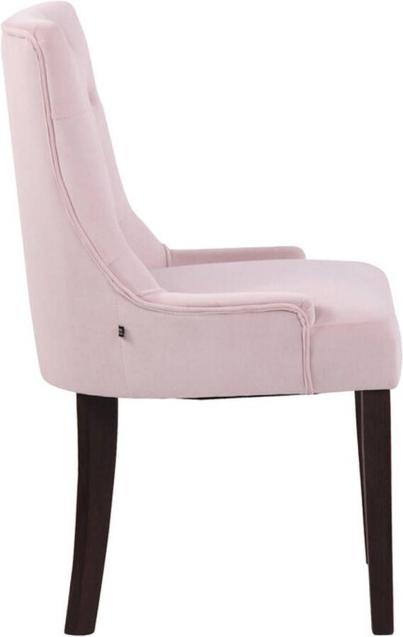 CLP Eetkamerstoel Inverness Donker Frame Fluweel