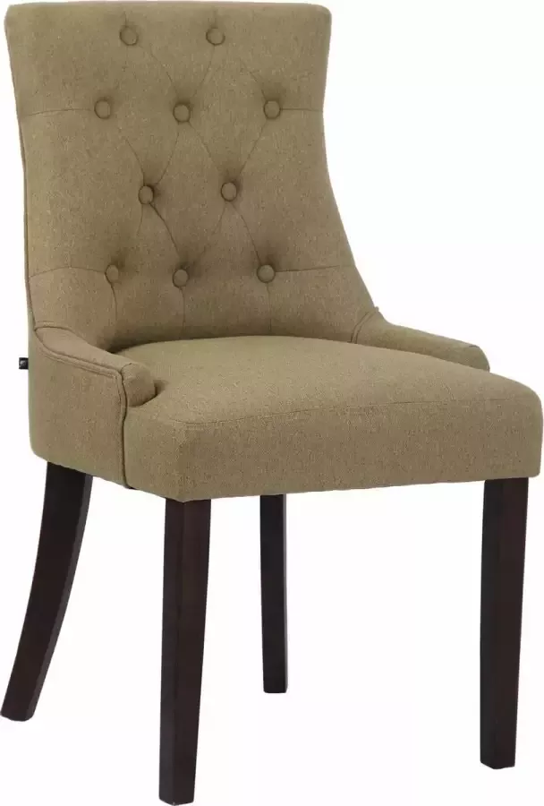 CLP Eetkamerstoel Inverness Donker Frame Stof
