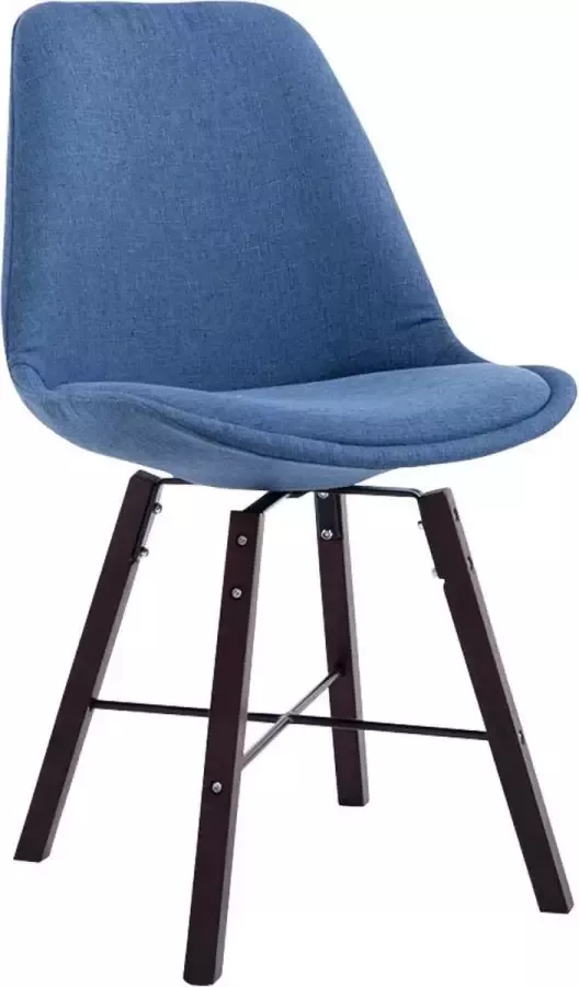 Clp Laffont Eetkamerstoel Stof cappuccino blauw