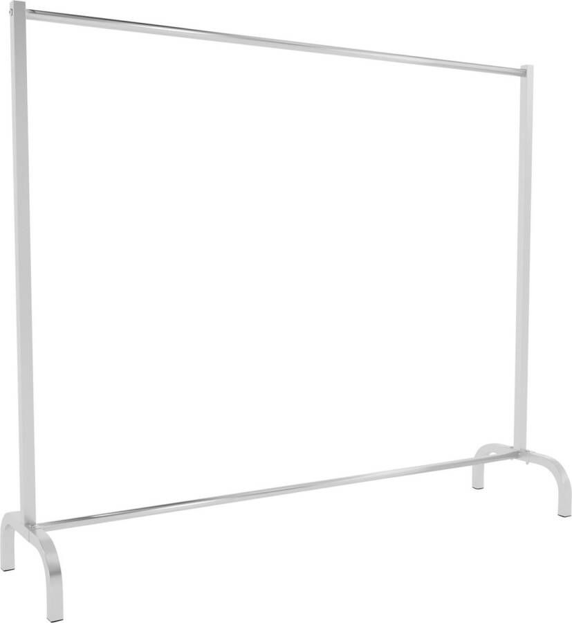 Clp Lara Kledingrek Kledingstandaard Dressboy Metaal roestvrij staal 150x38x120 cm