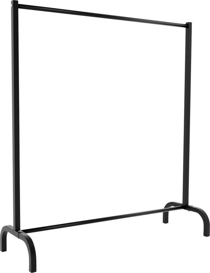 Clp Lara Kledingrek Kledingstandaard Dressboy Metaal zwart 120x38x120 cm