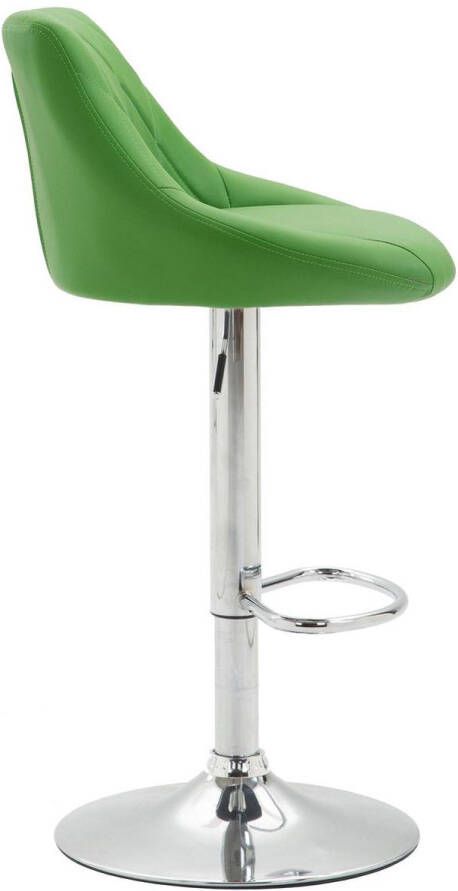 CLP Lazio Set van 2 barkrukken Kunstleer groen - Foto 1