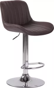 CLP Barkruk Lentini Chroom Frame Kunstleer