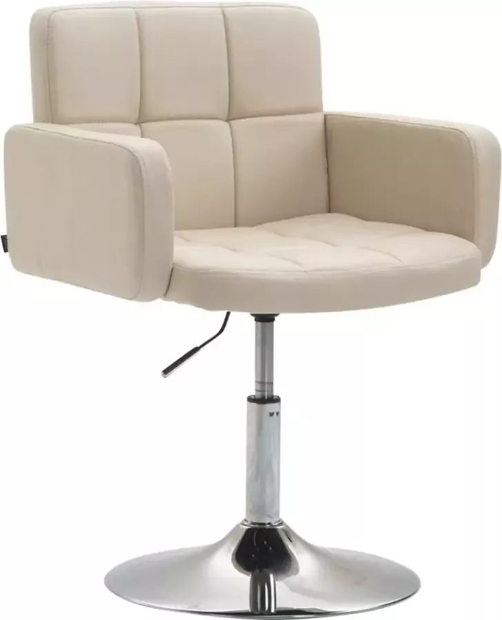 Clp Los Angeles Loungestoel Fauteuil Kunstleer creme