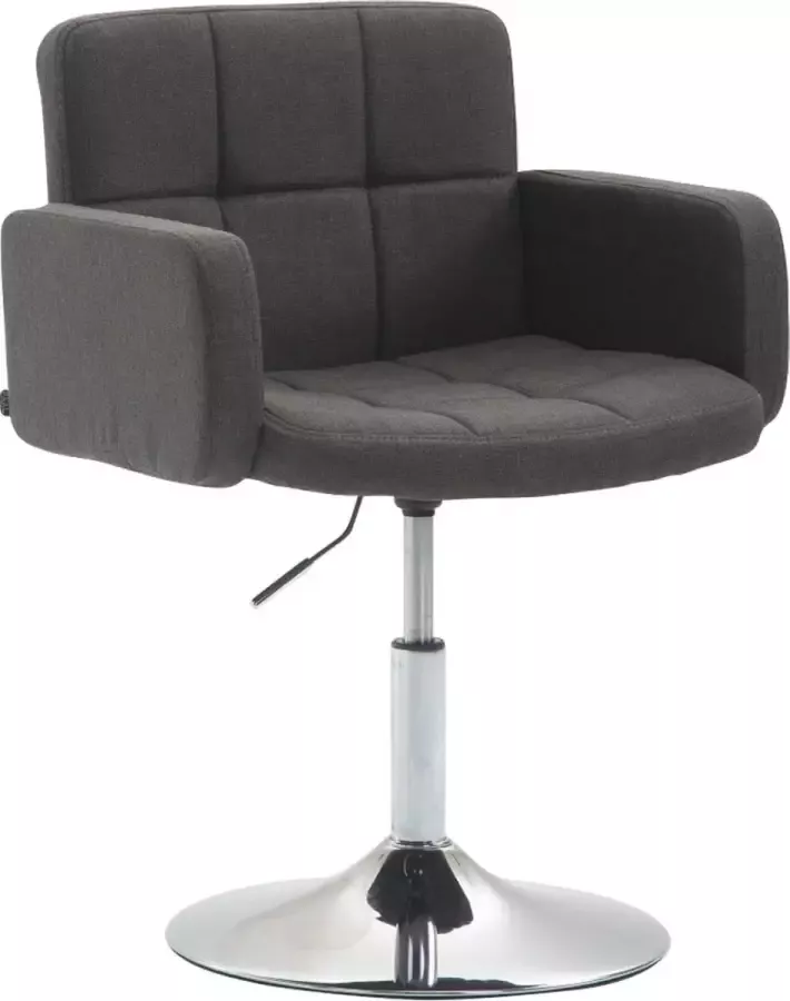 Clp Los Angeles Loungestoel Fauteuil Stof donkergrijs