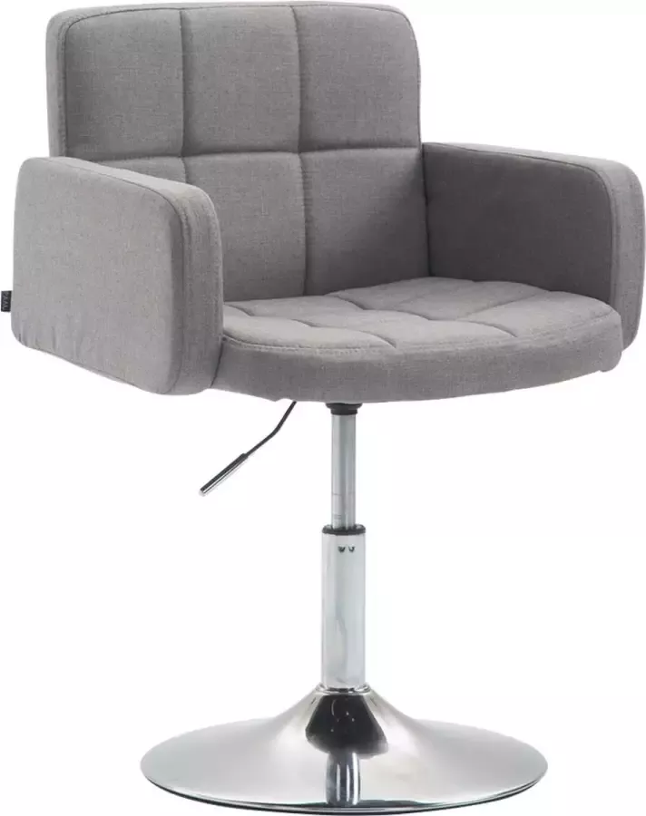 Clp Los Angeles Loungestoel Fauteuil Stof grijs