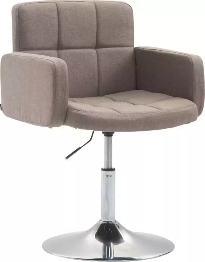 Clp Los Angeles Loungestoel Fauteuil Stof taupe - Foto 1