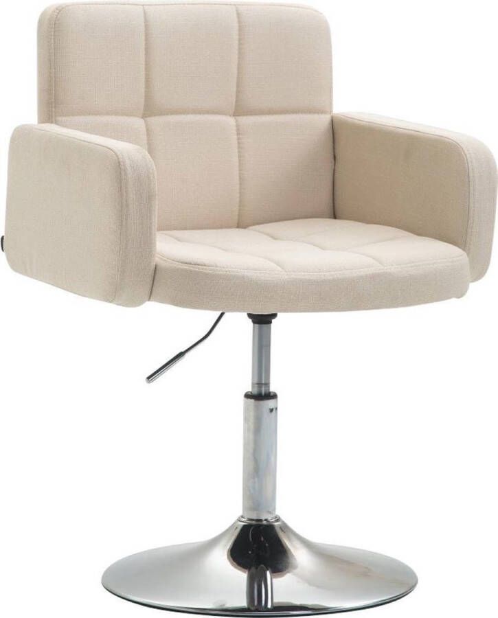 Clp Los Angeles Loungestoel Fauteuil Stof creme