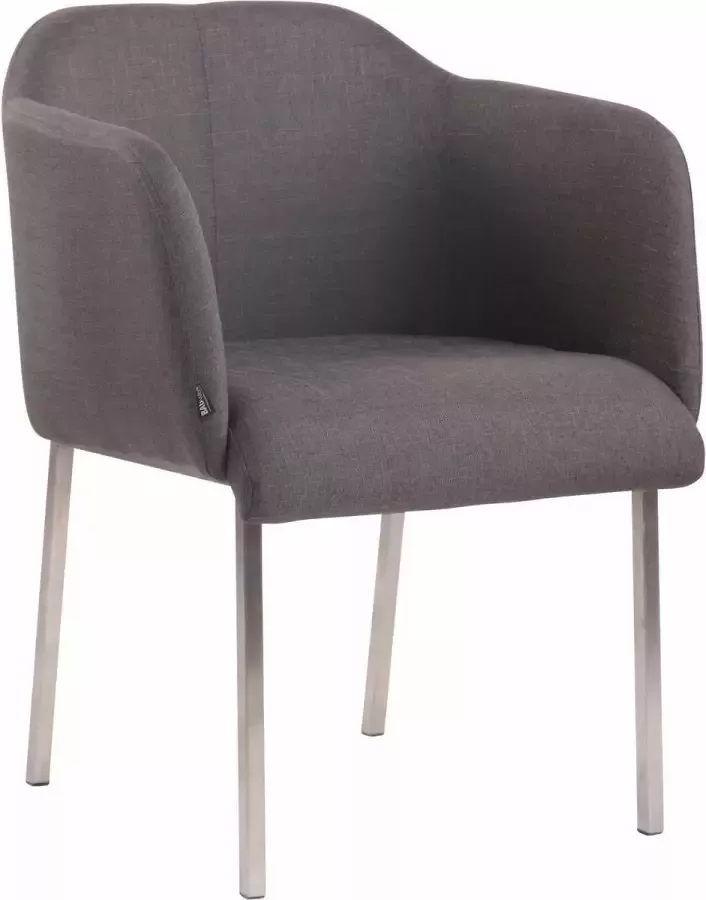 Clp Magnus V2 Eetkamerstoel donkergrijs Stof