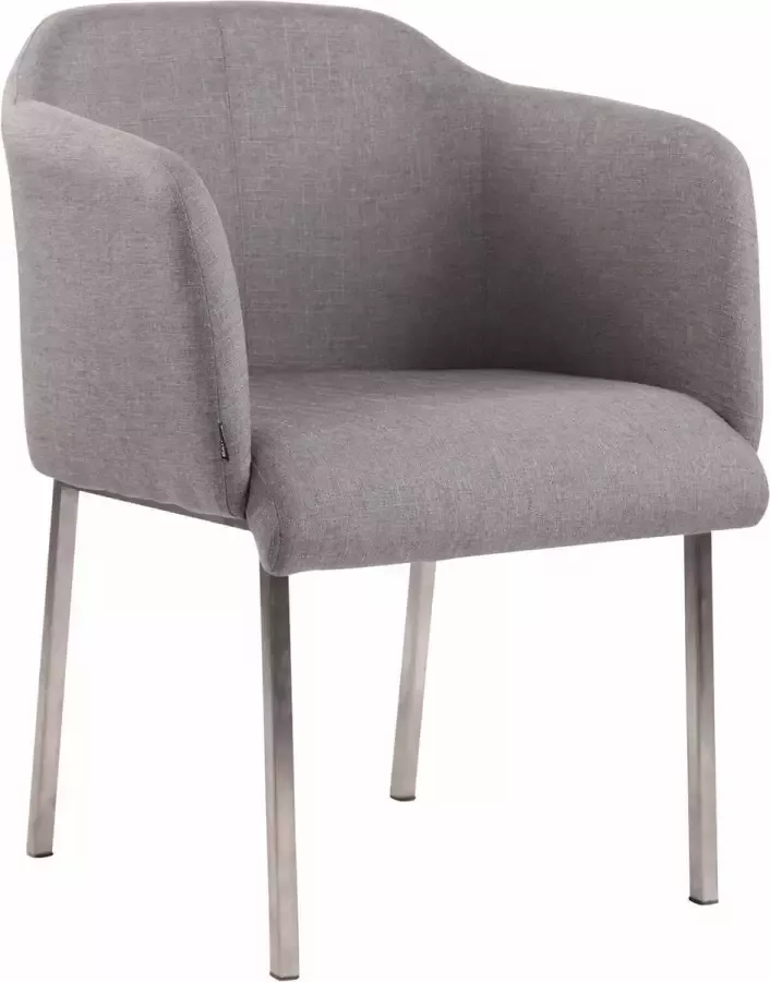 Clp Magnus V2 Eetkamerstoel grijs Stof