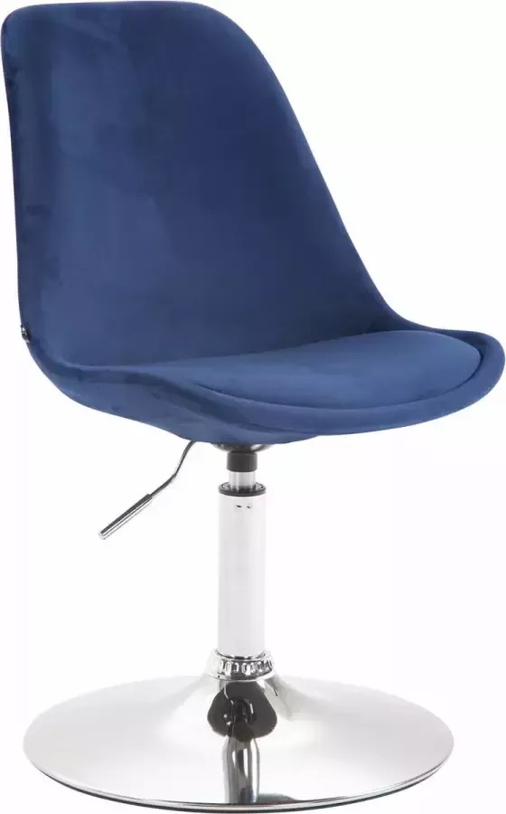 CLP Eetkamerstoel Maverick Chroom frame Fluweel