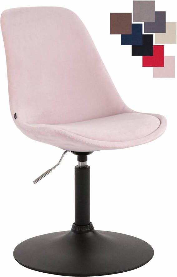 CLP Eetkamerstoel Maverick Chroom frame Fluweel